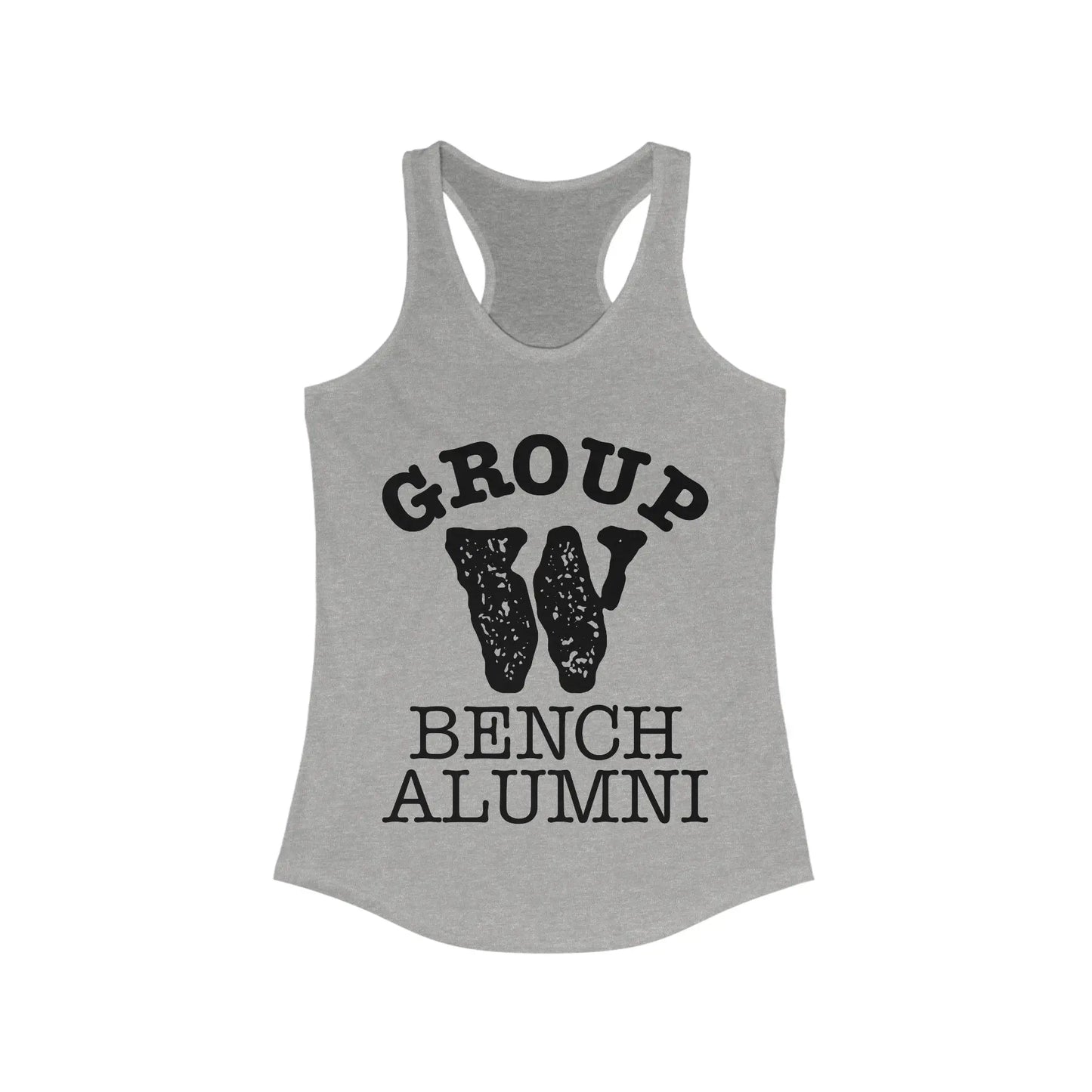 Group W Bench Alumni Women's Racerback Tank - Wicked Tees