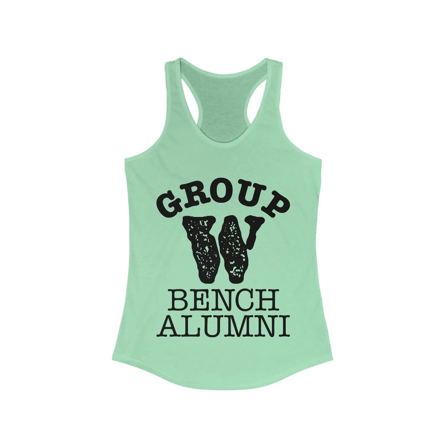 Group W Bench Alumni Women's Racerback Tank - Wicked Tees