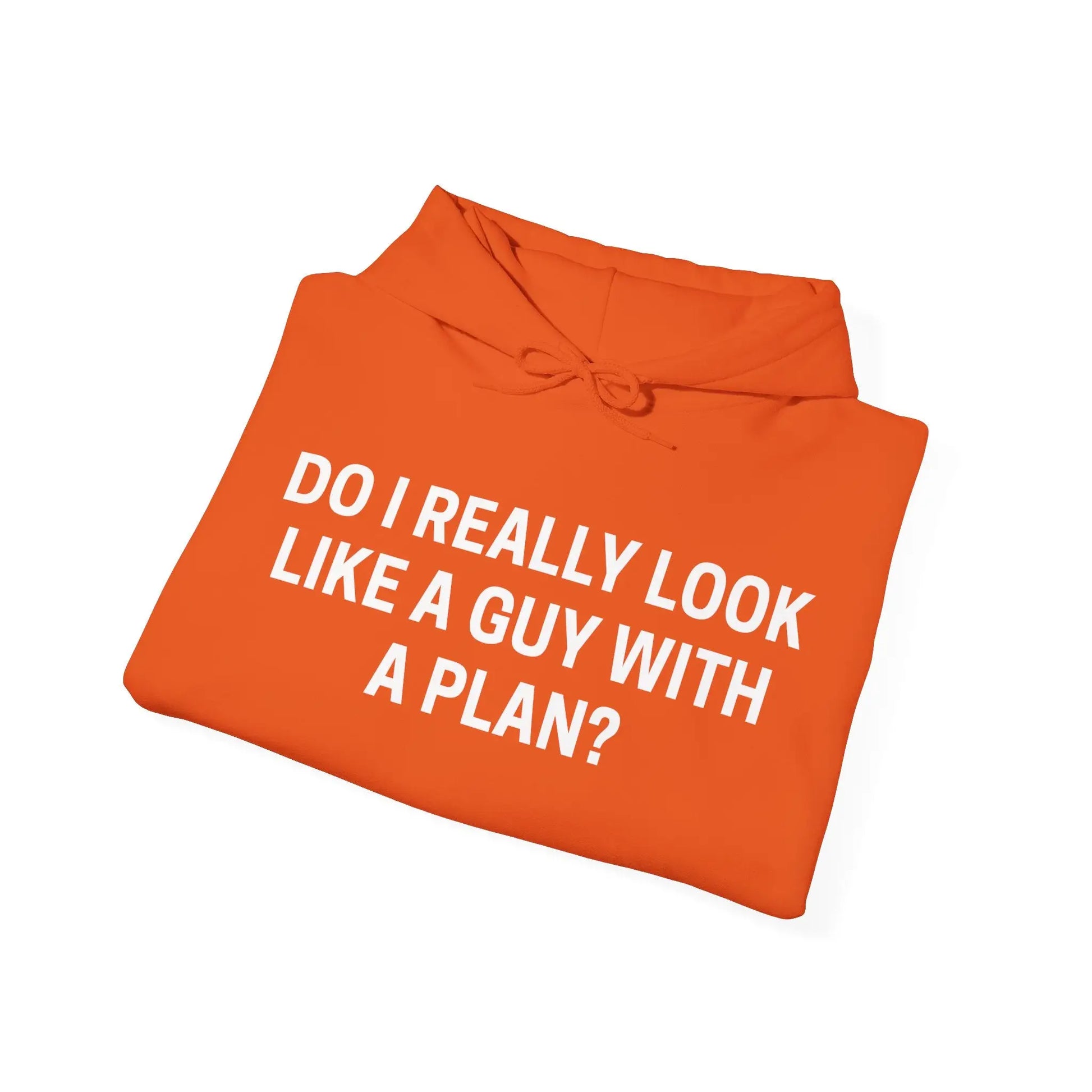 Guy With A Plan Men's Hooded Sweatshirt - Wicked Tees