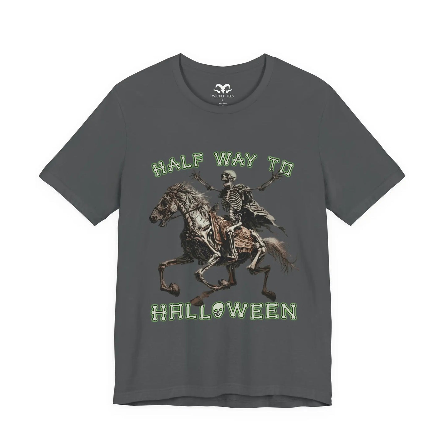 Half Way To Halloween Men's Tee - Wicked Tees