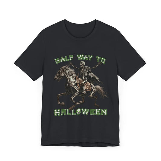 Half Way To Halloween Men's Tee - Wicked Tees