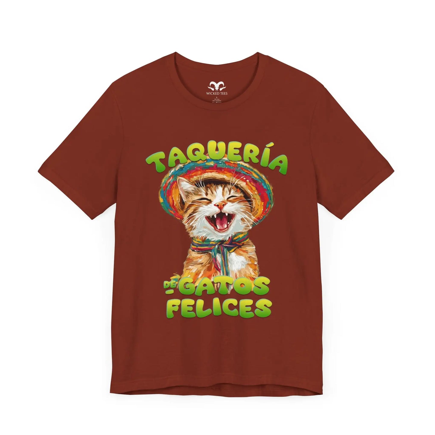 Happy Cat Taqueria Men's Tee - Wicked Tees