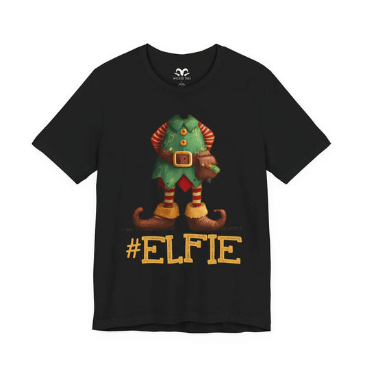 Hashtag Elfie Tee - Wicked Tees