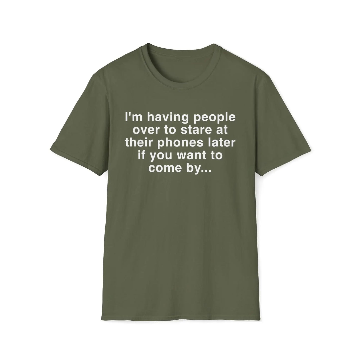 Having People Over Women's Tee - Wicked Tees