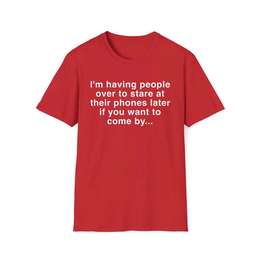 Having People Over Women's Tee - Wicked Tees