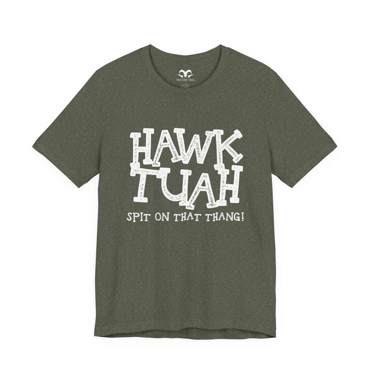 Hawk Tuah Men's Tee - Wicked Tees