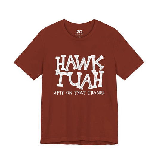 Hawk Tuah Men's Tee - Wicked Tees