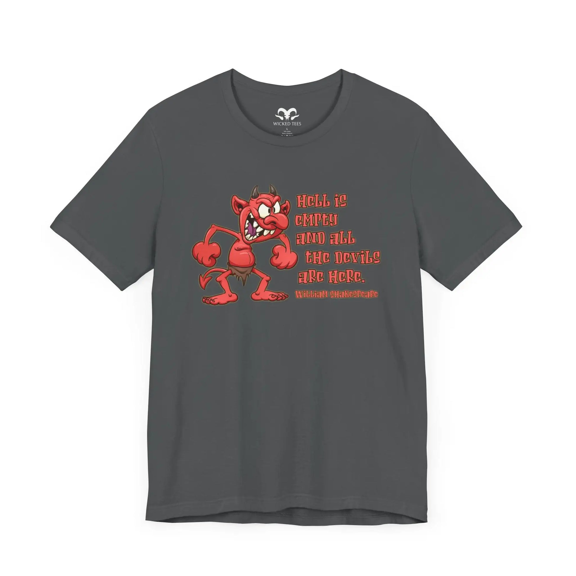 Hell Is Empty Men's Tee - Wicked Tees