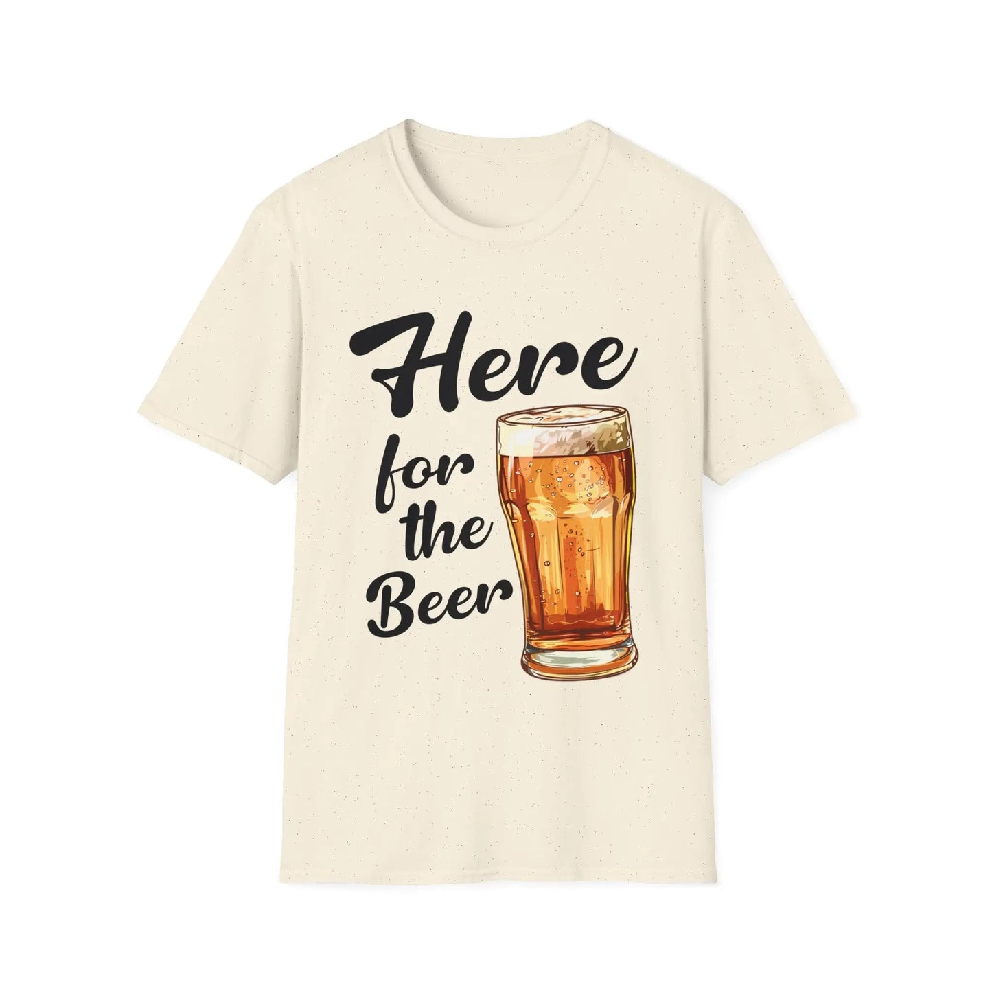 Here For The Beer Women's T-Shirt - Wicked Tees