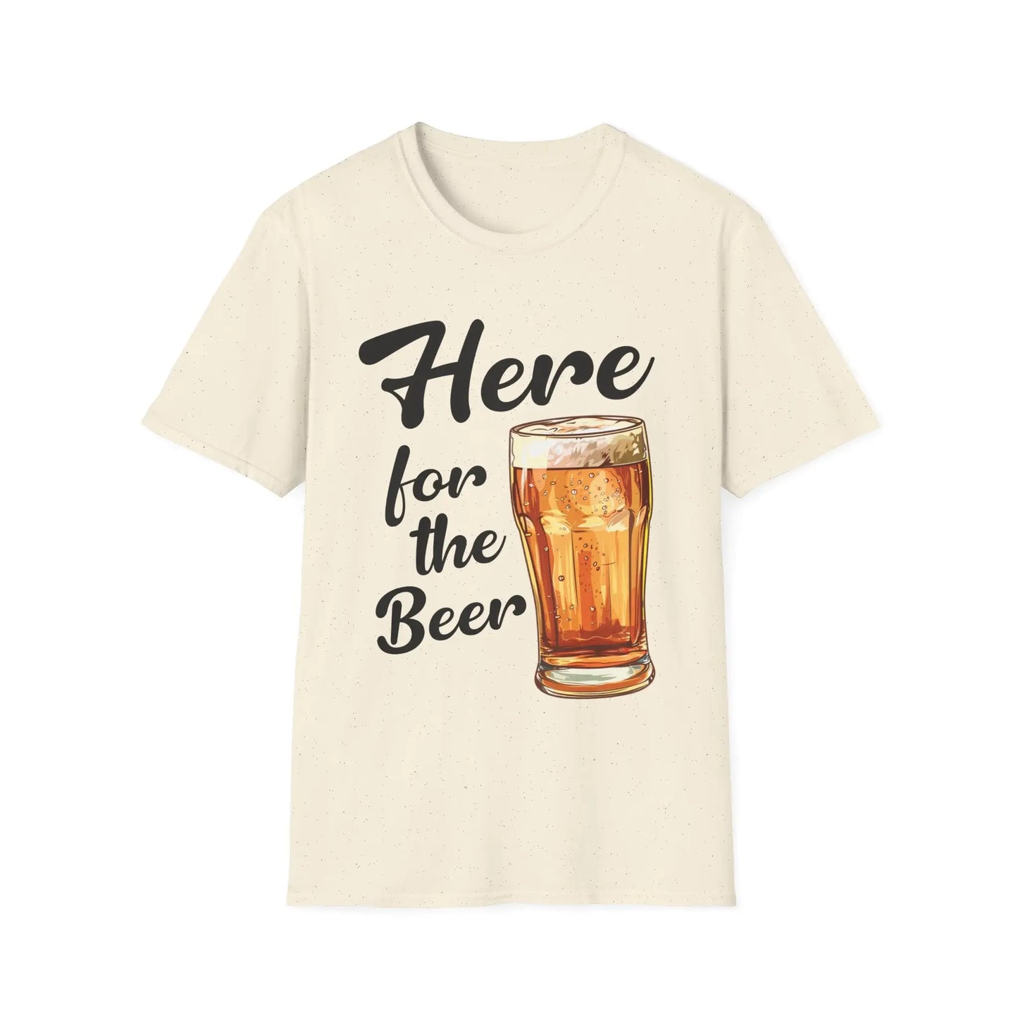 Here For The Beer Women's T-Shirt - Wicked Tees