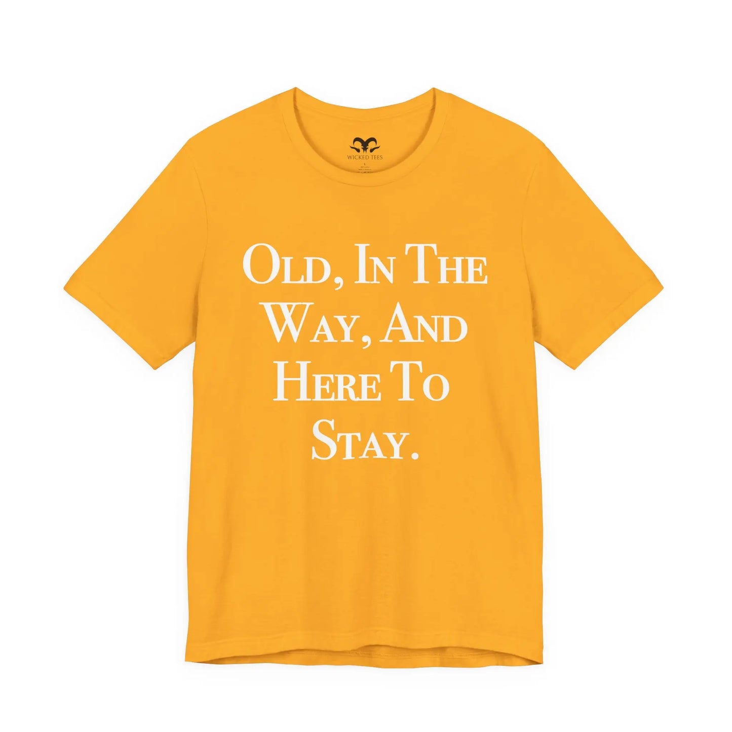 Here To Stay Men's Tee - Wicked Tees