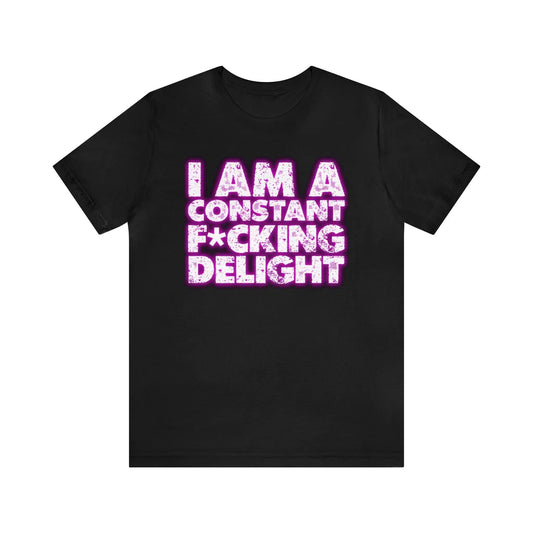 I Am A Constant --- Delight Men's Tee - Wicked Tees