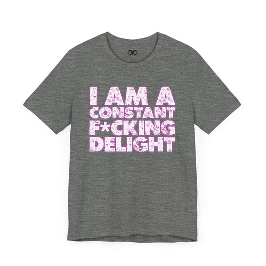 I Am A Constant --- Delight Men's Tee - Wicked Tees