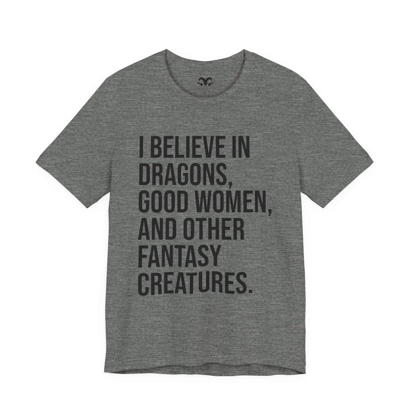 I Believe In Dragons Men's Short Sleeve Tee - Wicked Tees