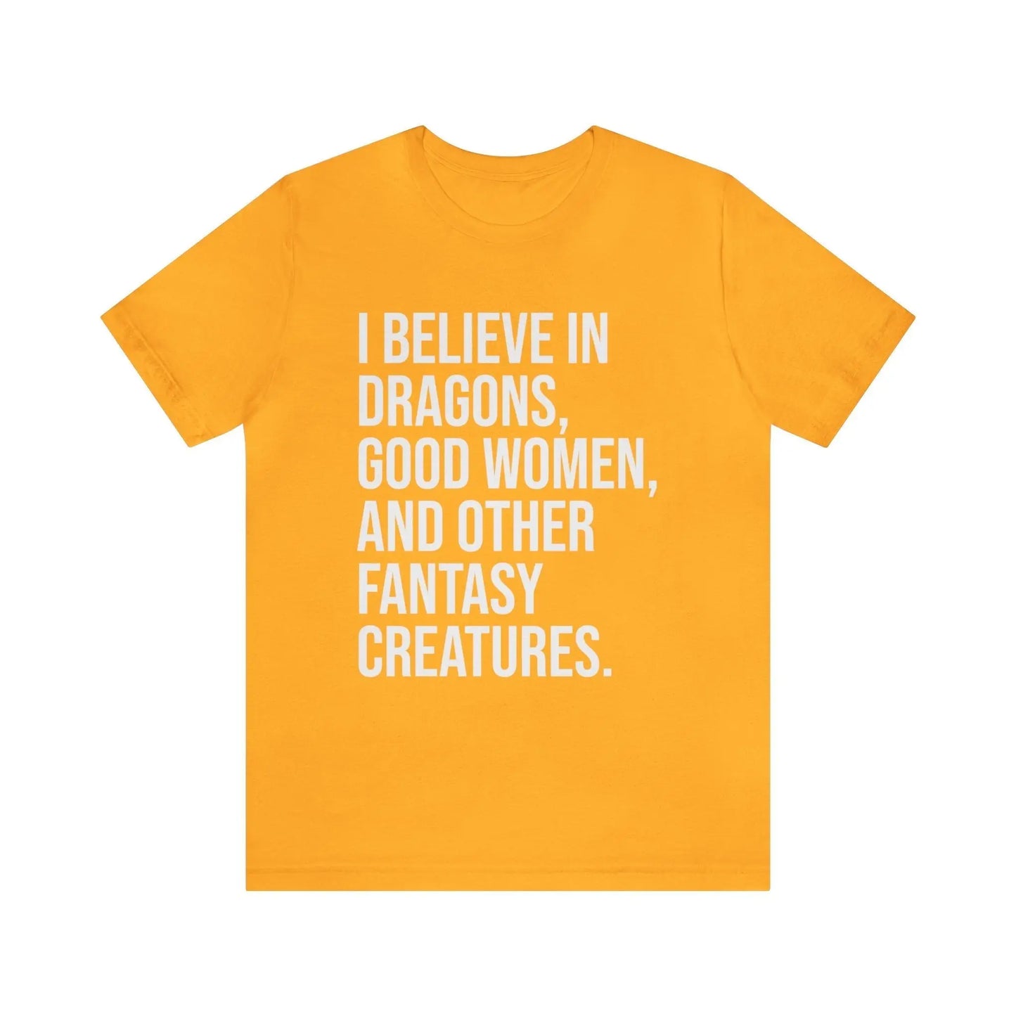 I Believe In Dragons Men's Short Sleeve Tee - Wicked Tees