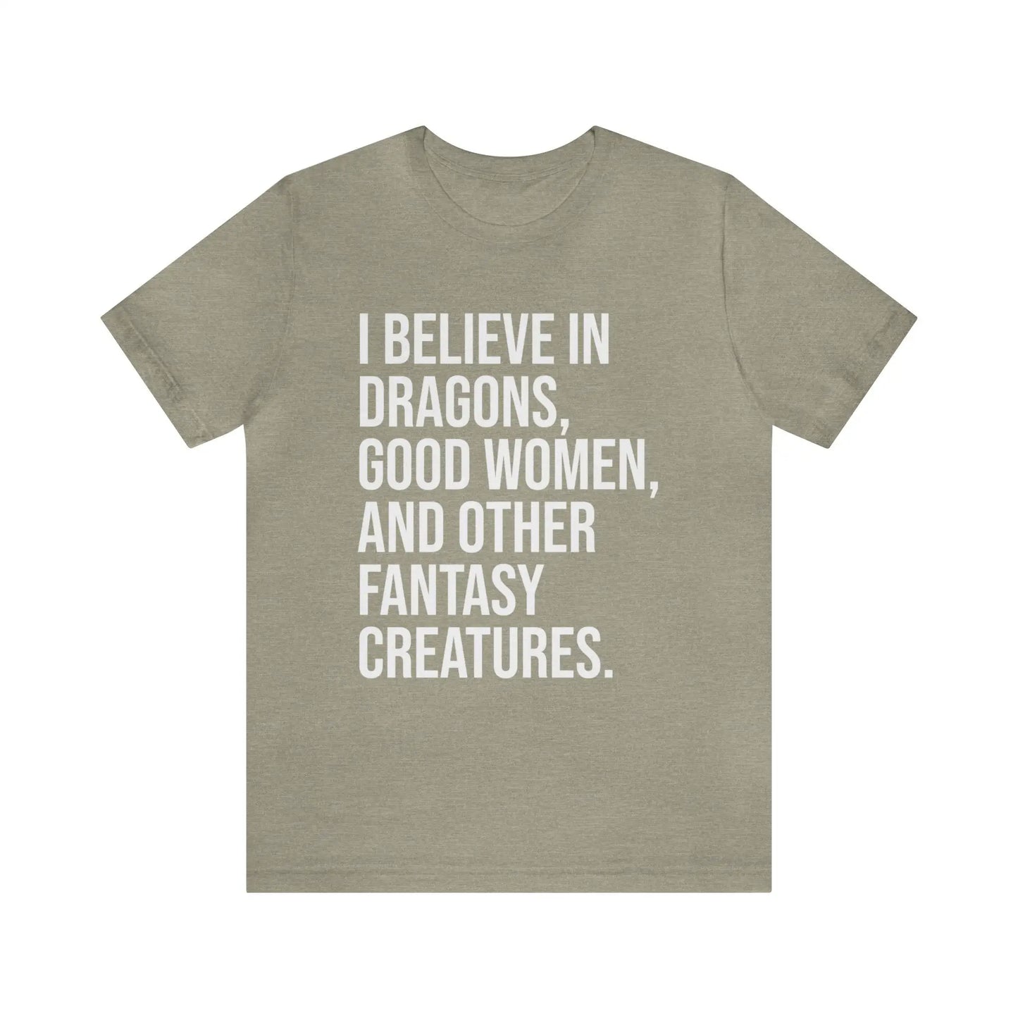 I Believe In Dragons Men's Short Sleeve Tee - Wicked Tees