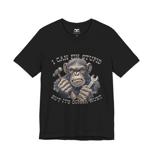 I Can Fix Stupid Men's Tee - Wicked Tees