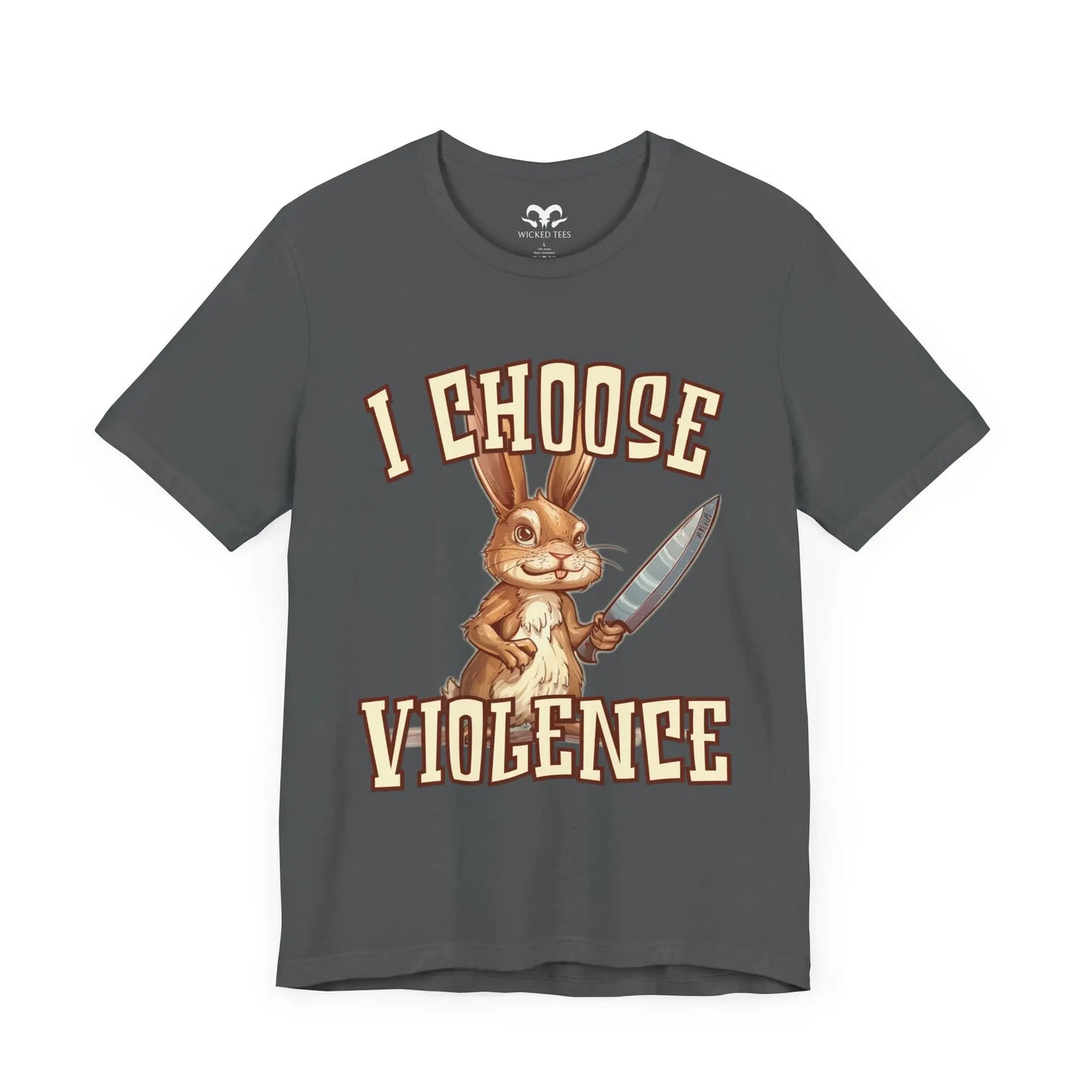 I Choose Violence Men's Short Sleeve Tee - Wicked Tees