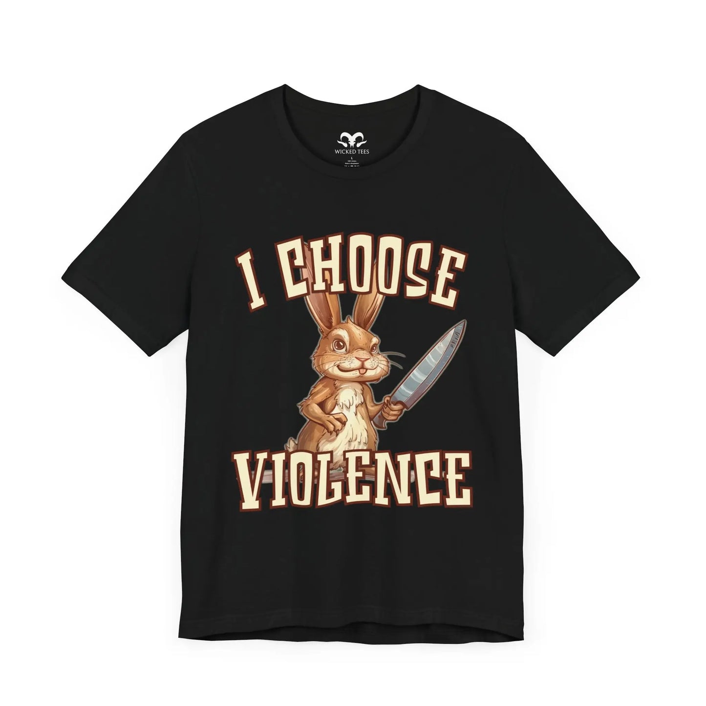 I Choose Violence Men's Short Sleeve Tee - Wicked Tees