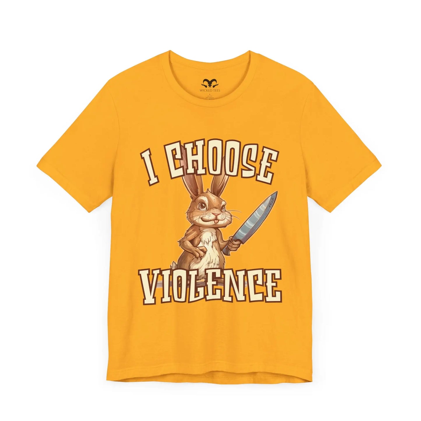 I Choose Violence Men's Short Sleeve Tee - Wicked Tees