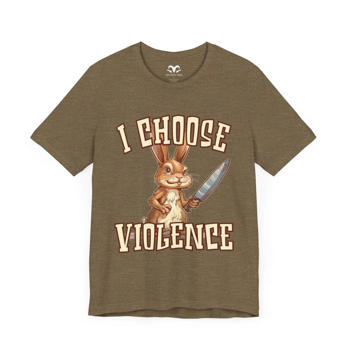 I Choose Violence Men's Short Sleeve Tee - Wicked Tees