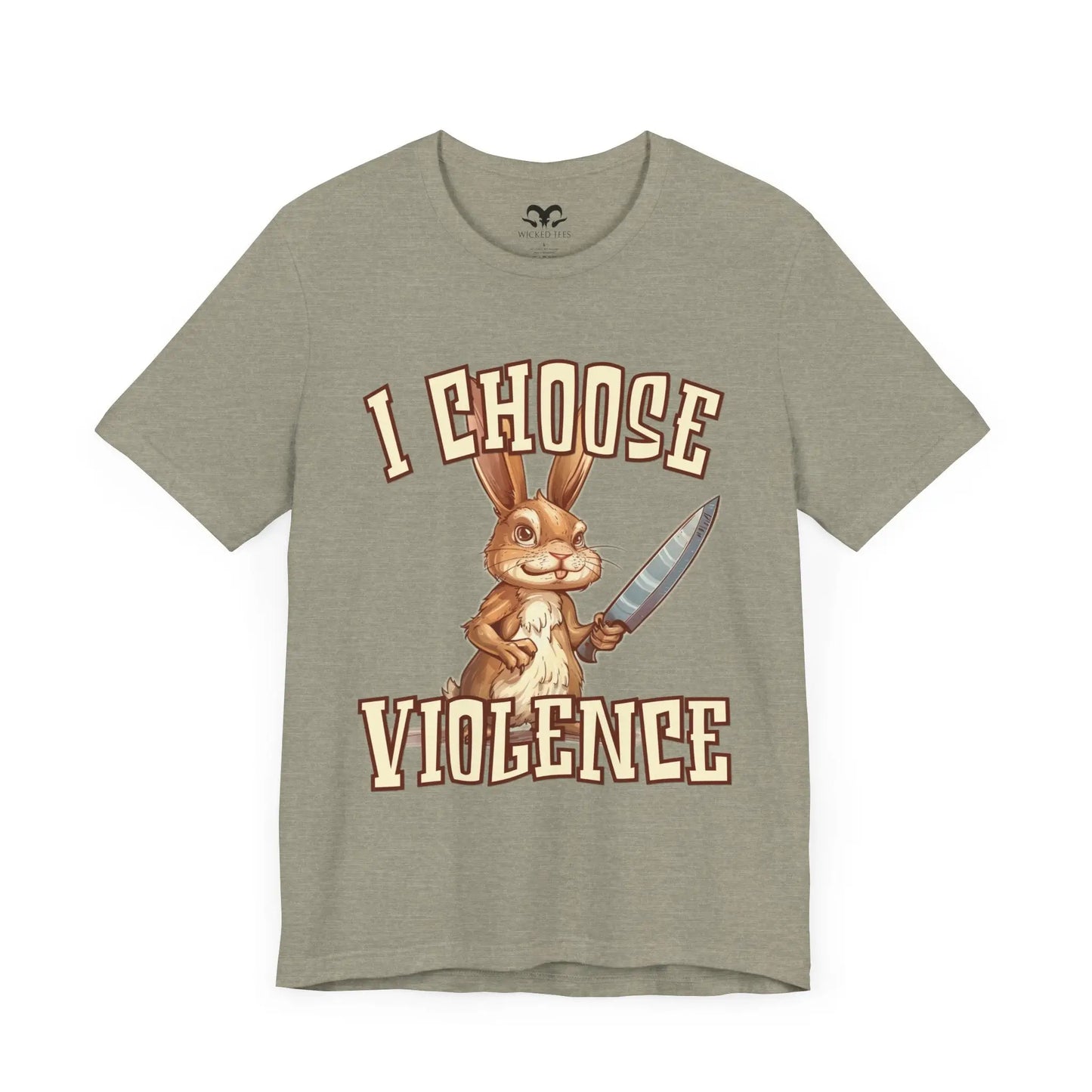 I Choose Violence Men's Short Sleeve Tee - Wicked Tees