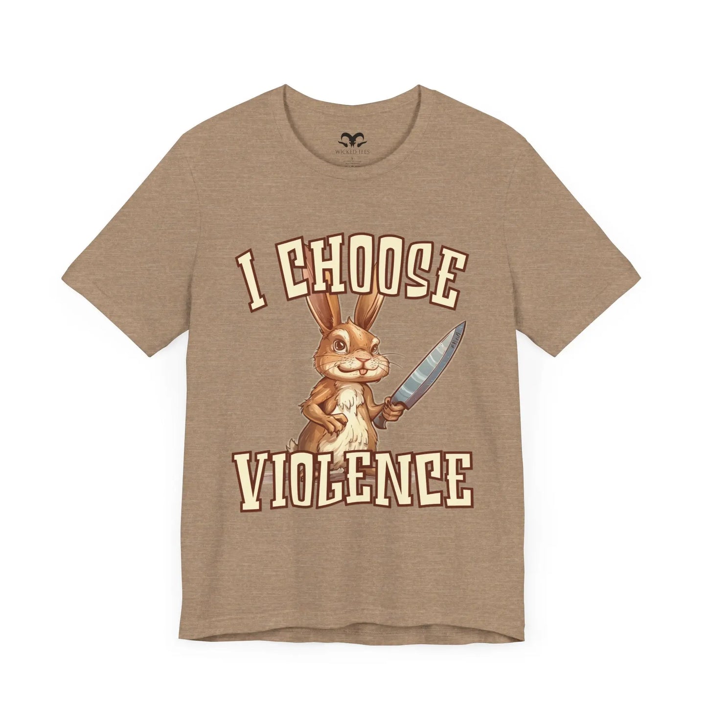 I Choose Violence Men's Short Sleeve Tee - Wicked Tees