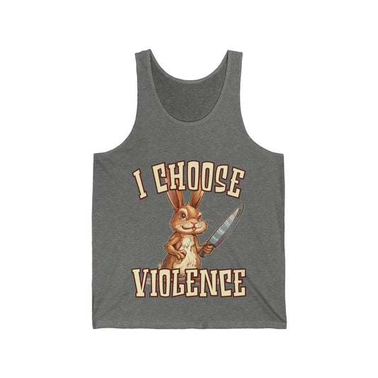 I Choose Violence Men's Tank - Wicked Tees