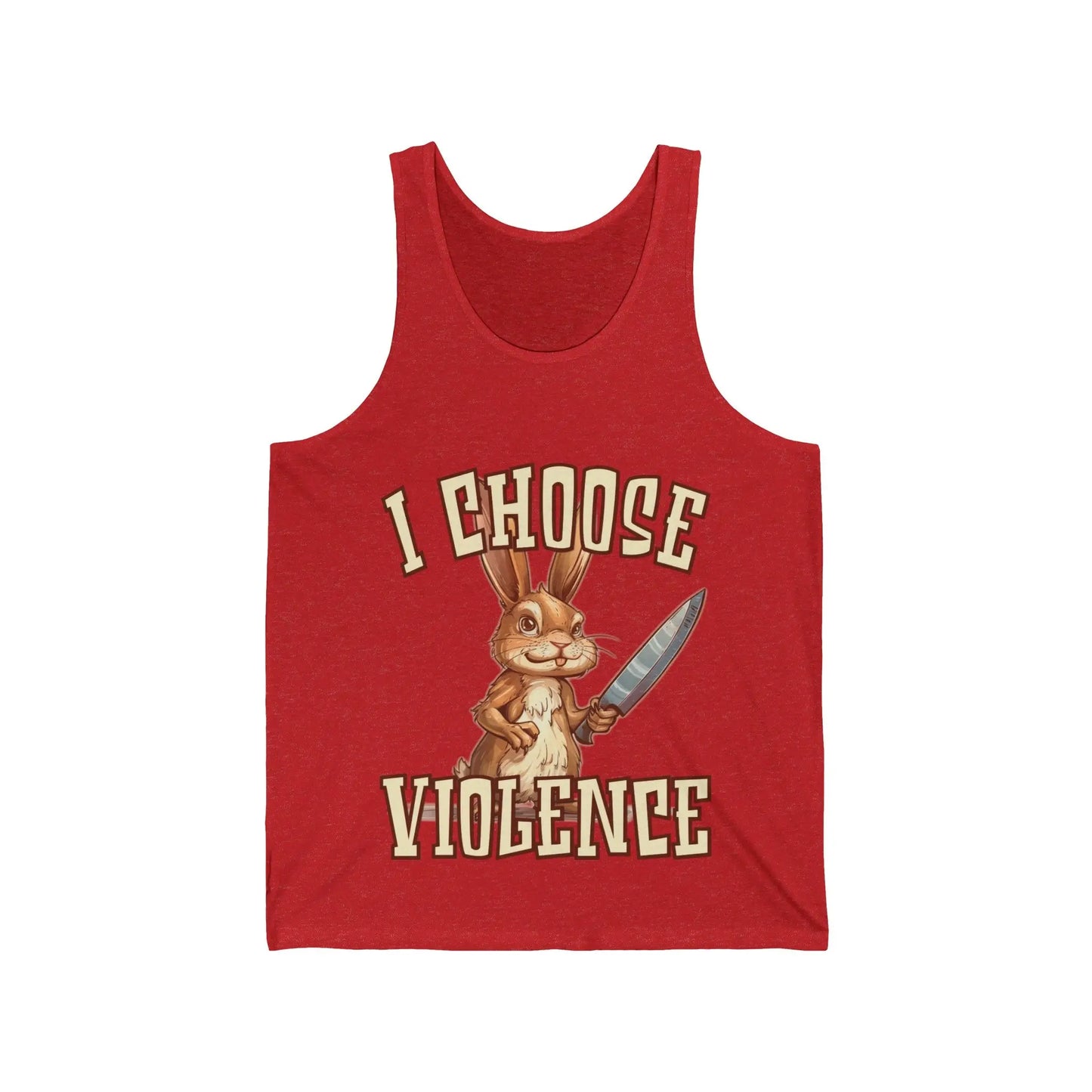 I Choose Violence Men's Tank - Wicked Tees