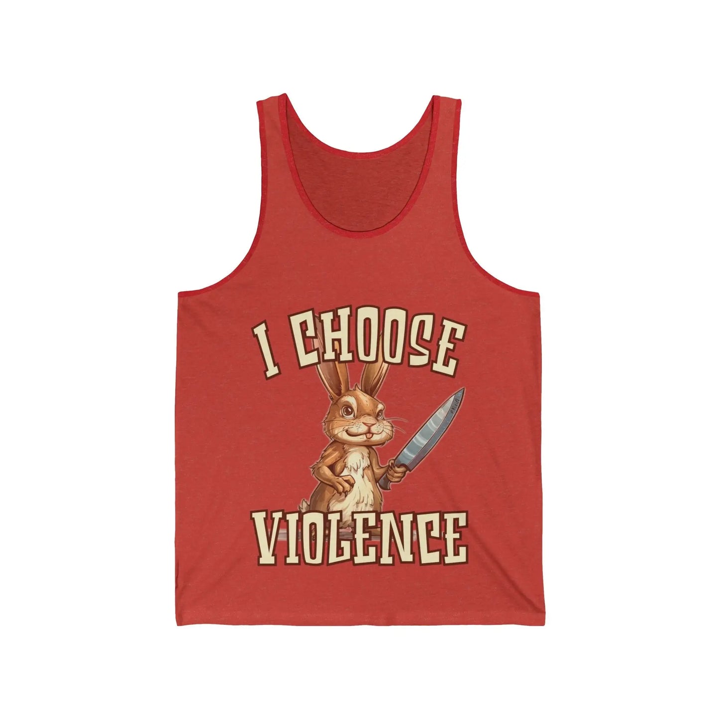 I Choose Violence Men's Tank - Wicked Tees