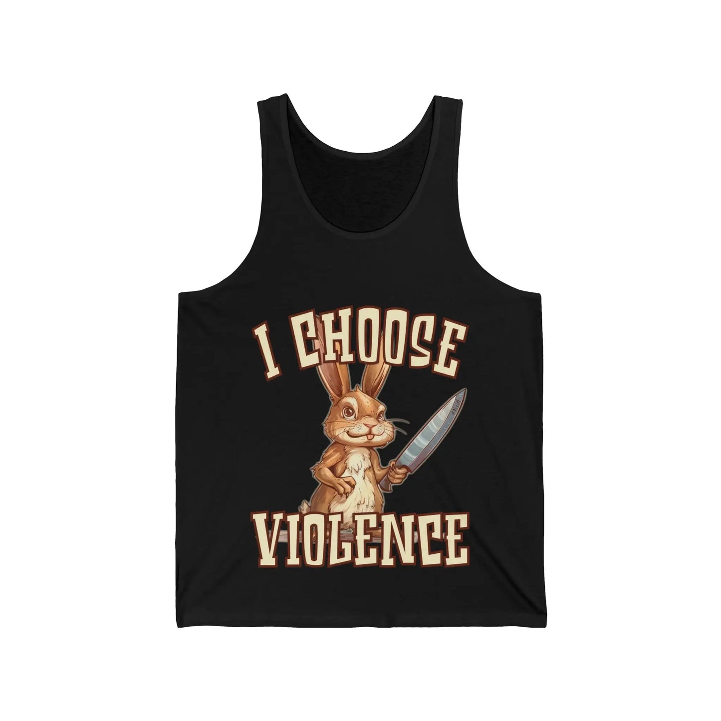 I Choose Violence Men's Tank - Wicked Tees