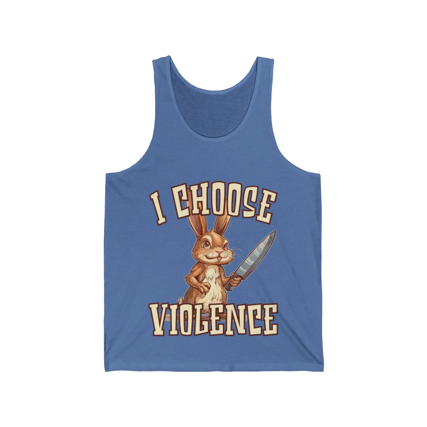 I Choose Violence Men's Tank - Wicked Tees