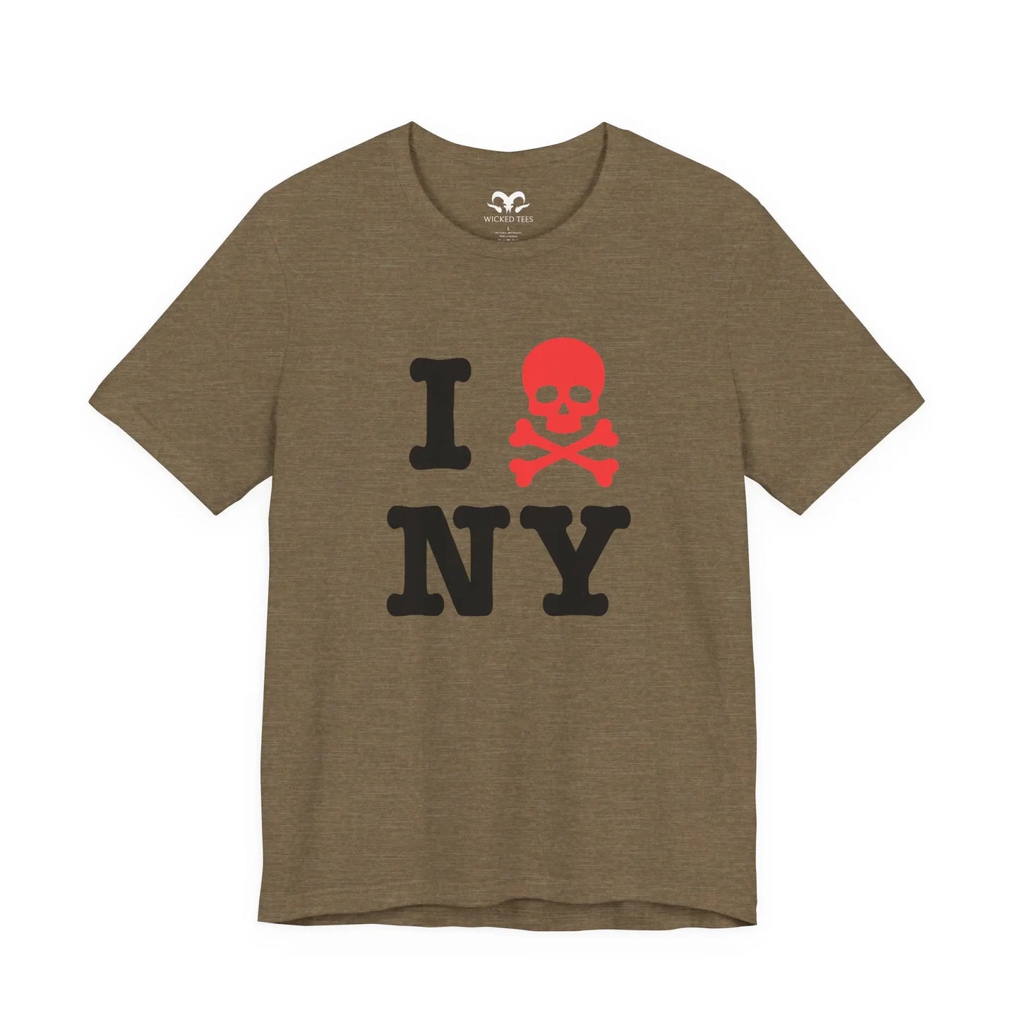 I Hate New York Men's Tee - Wicked Tees