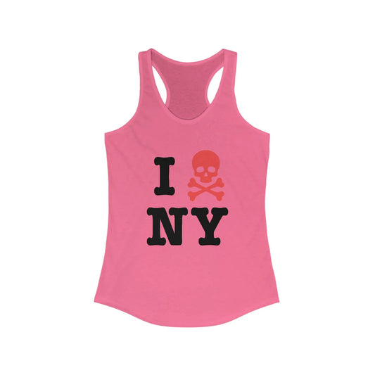 I Hate New York Women's Racerback Tank - Wicked Tees