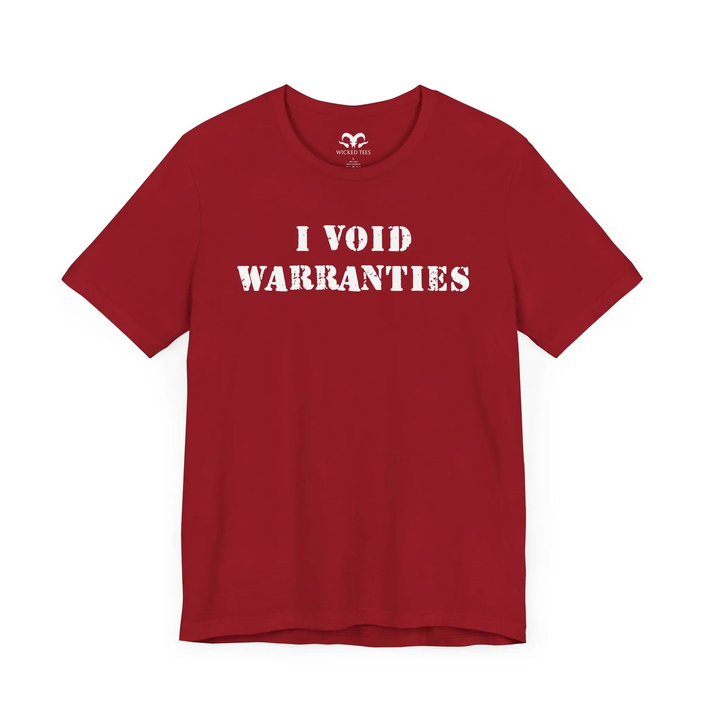 I Void Warranties Men's Short Sleeve Tee - Wicked Tees