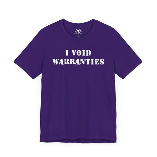 I Void Warranties Men's Short Sleeve Tee - Wicked Tees