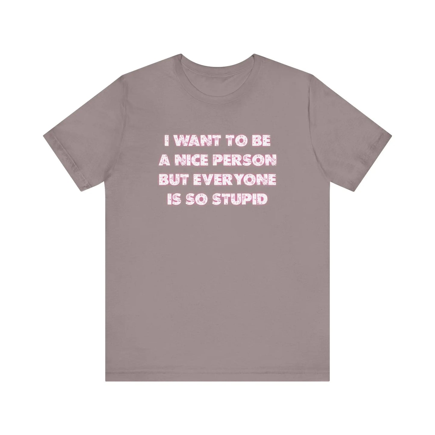 I Want To Be A Nice Person Women's Tee - Wicked Tees