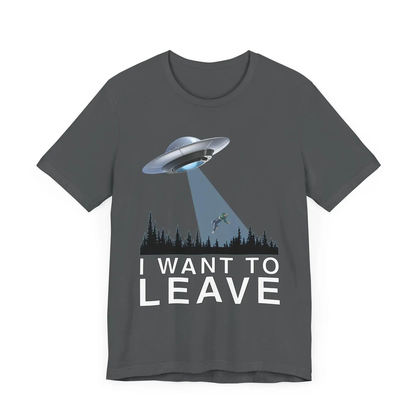 I Want To Leave Men's Tee - Wicked Tees