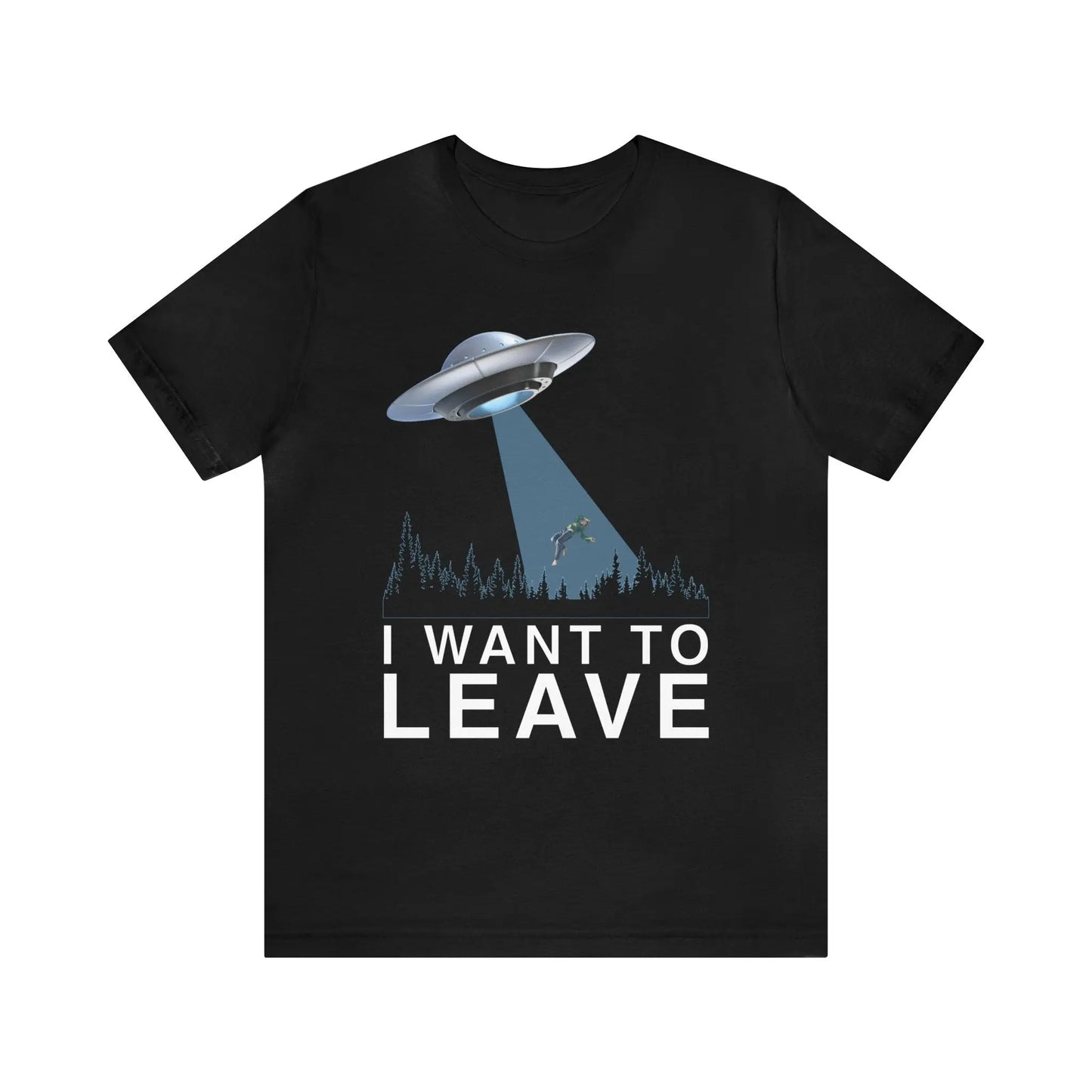 I Want To Leave Men's Tee - Wicked Tees