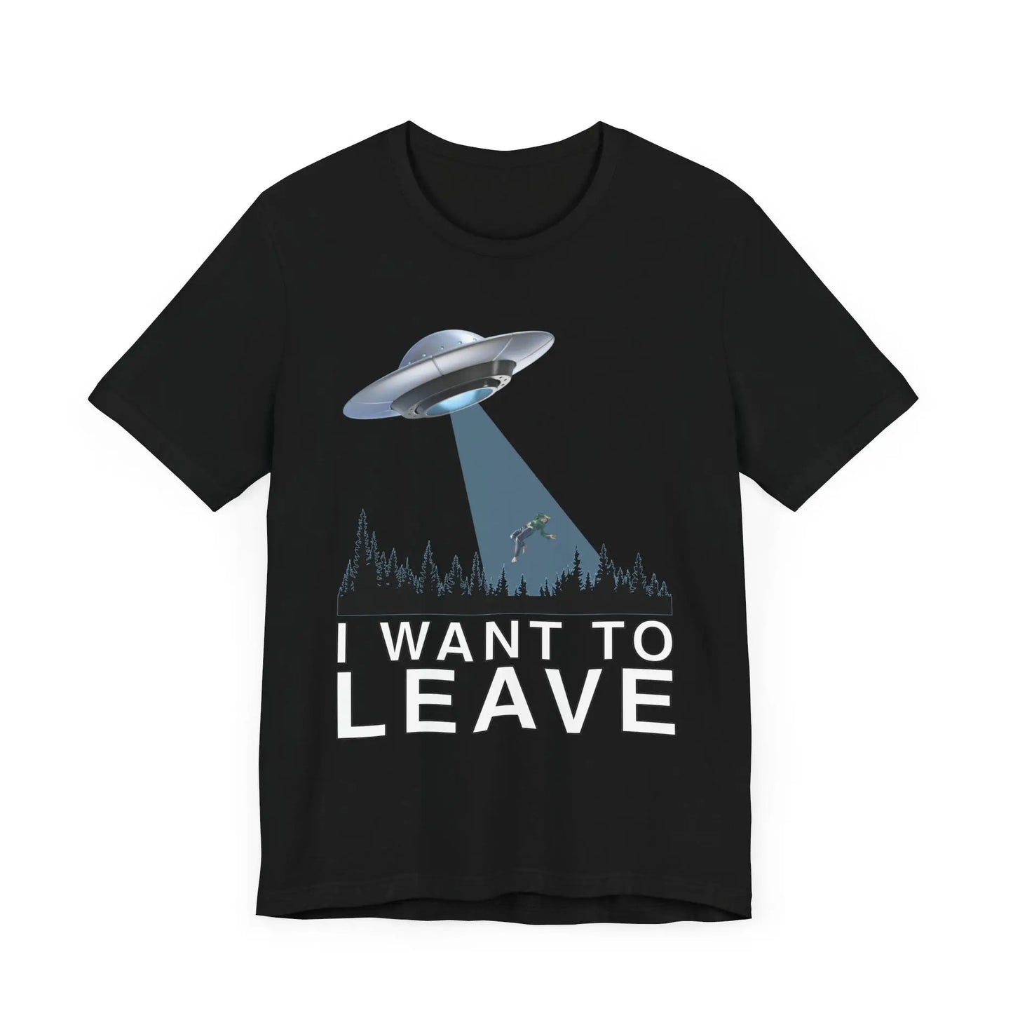 I Want To Leave Men's Tee - Wicked Tees