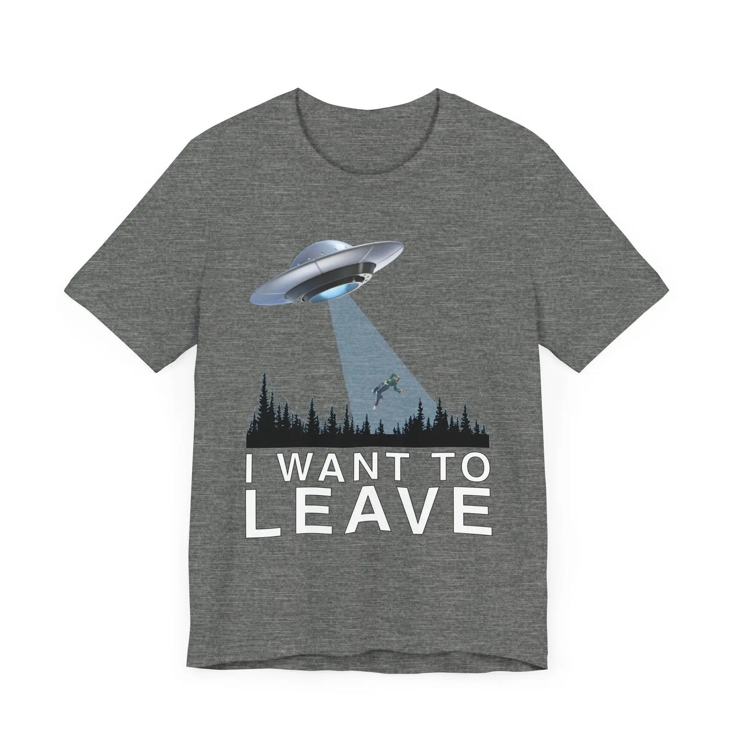 I Want To Leave Men's Tee - Wicked Tees