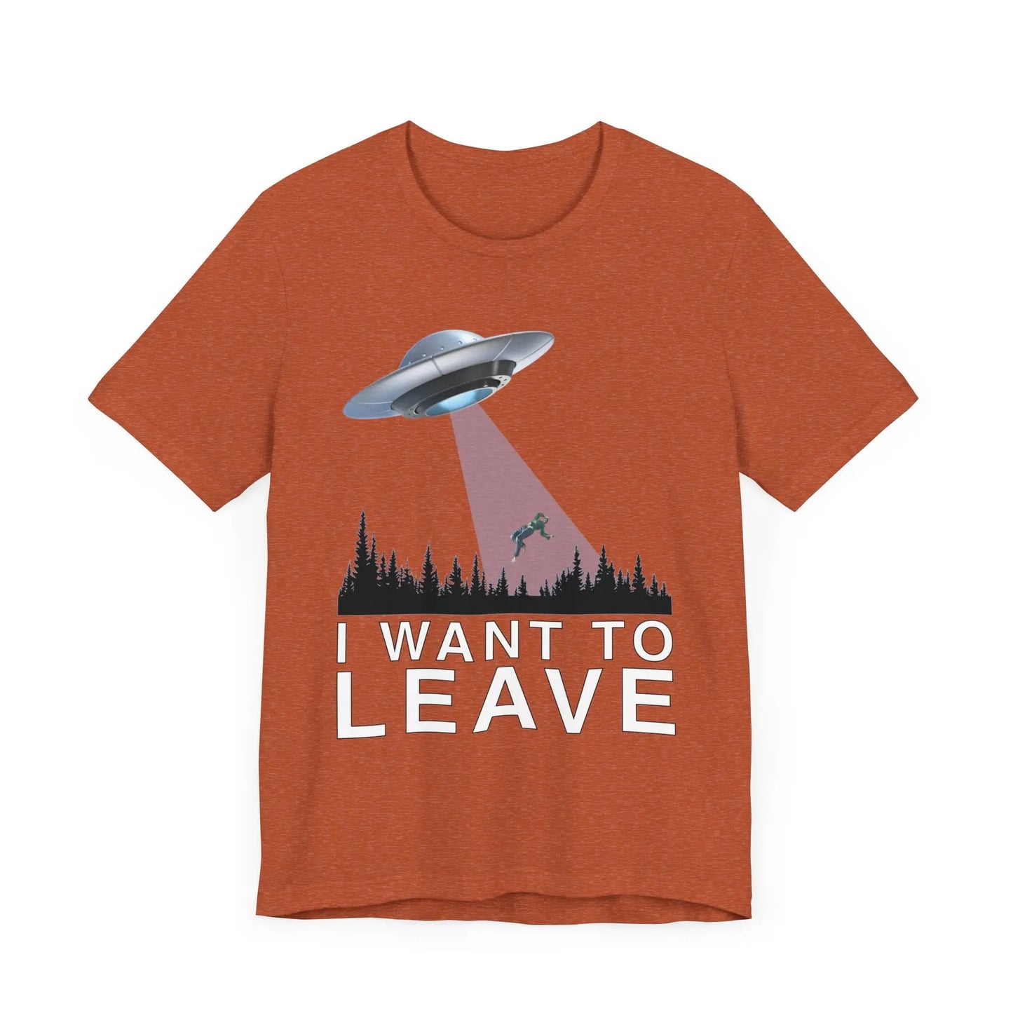 I Want To Leave Men's Tee - Wicked Tees