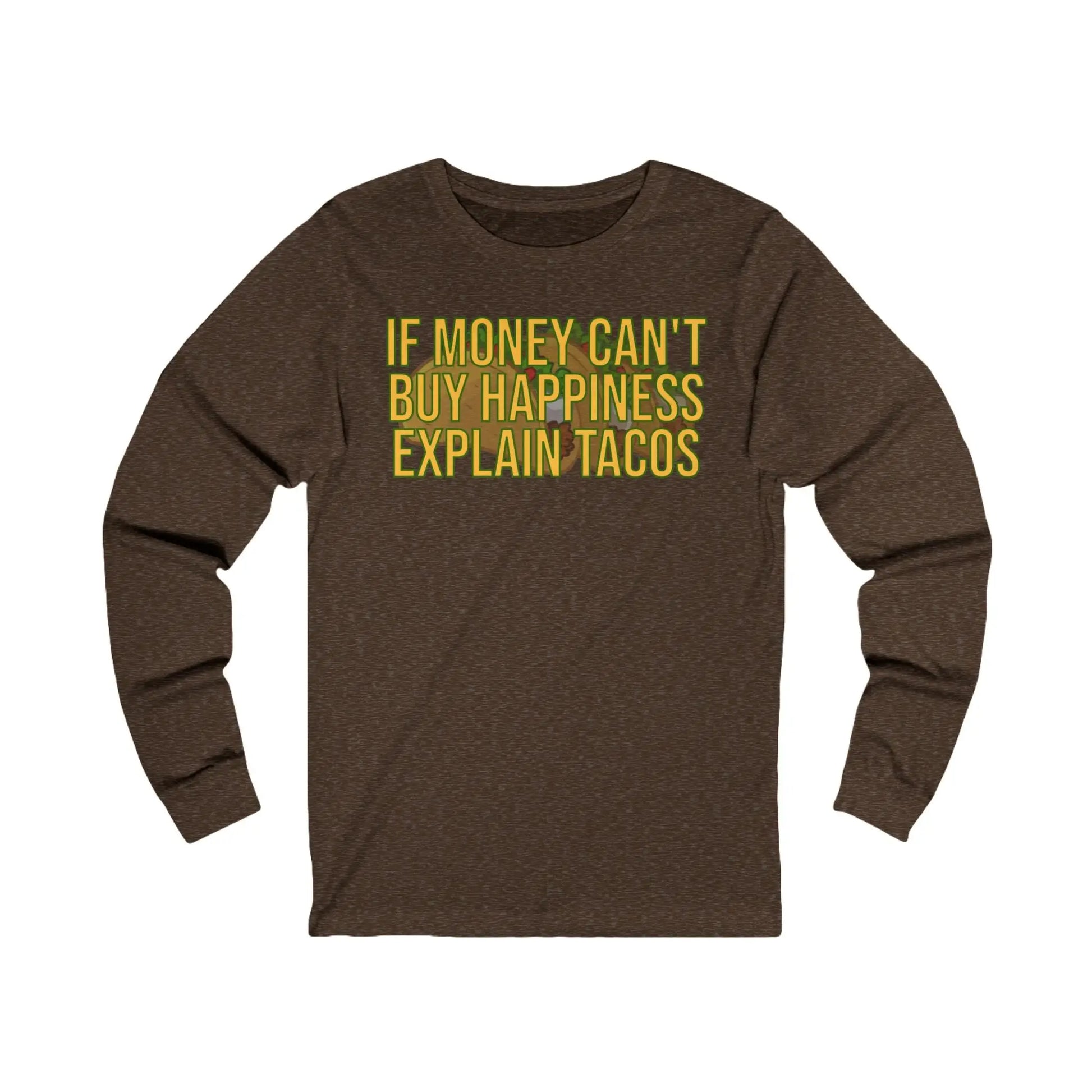 If Money Can't Buy Happiness Men's Long Sleeve - Wicked Tees