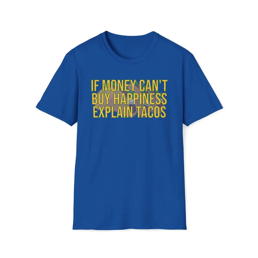 If Money Can't Buy Happiness Women's T-Shirt - Wicked Tees