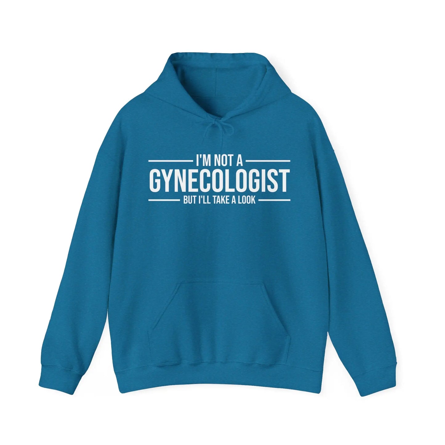 I'm Not A Gynecologist Men's Hooded Sweatshirt - Wicked Tees