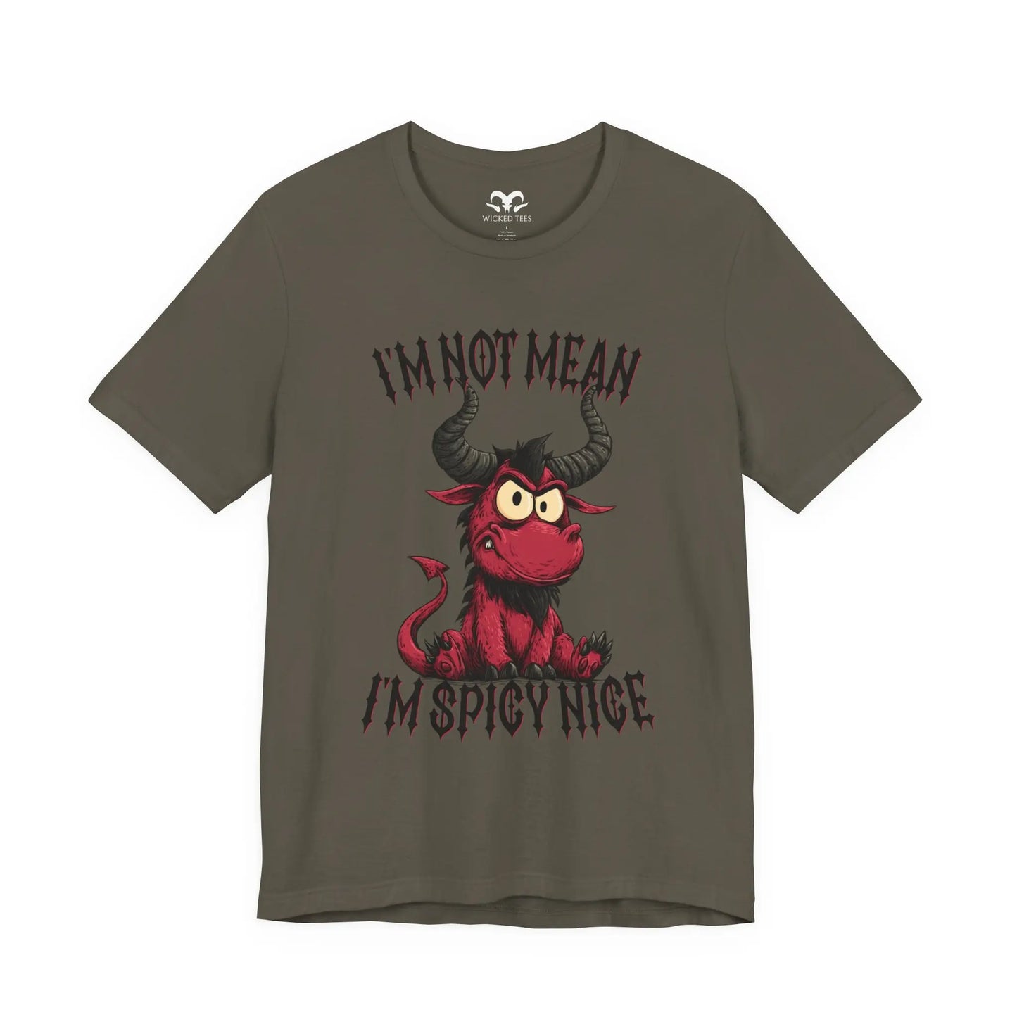 I'm Spicy Nice Men's Tee - Wicked Tees