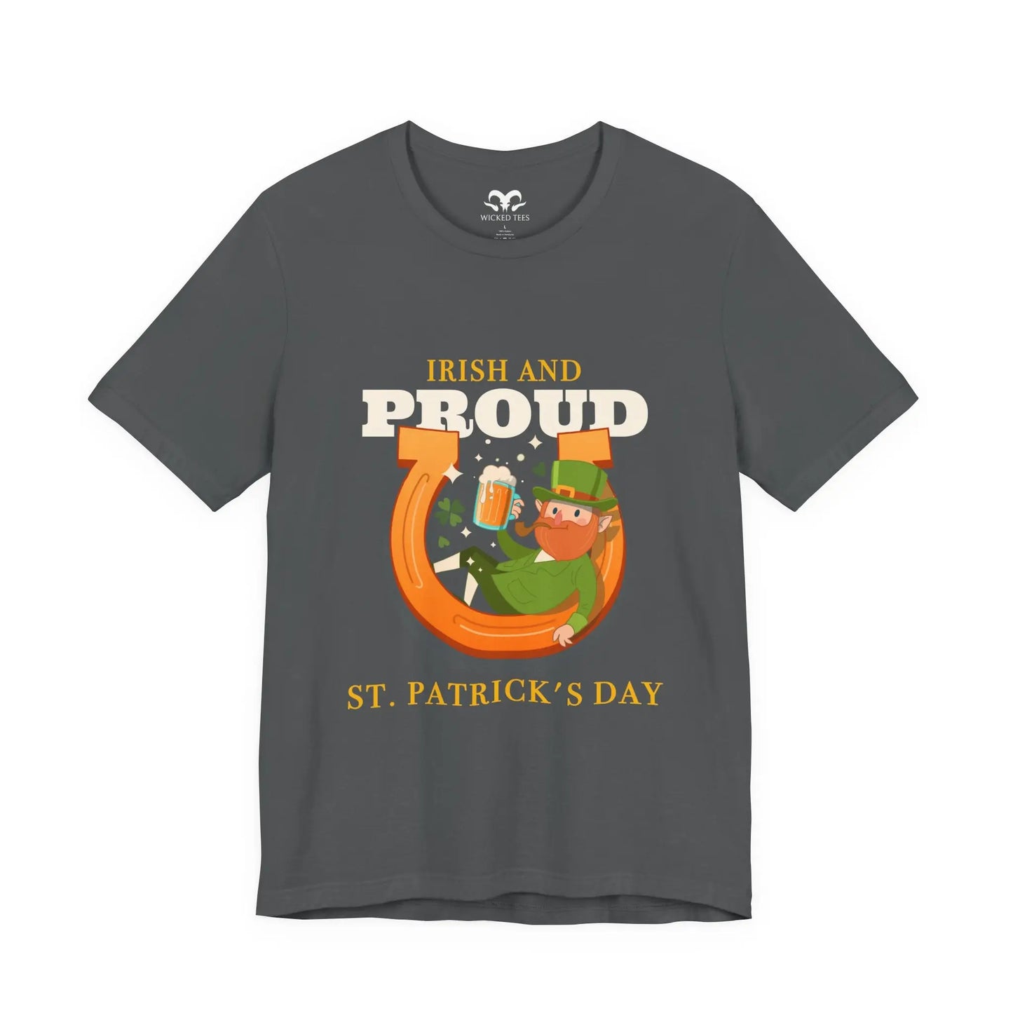 Irish And Proud Men's Tee - Wicked Tees