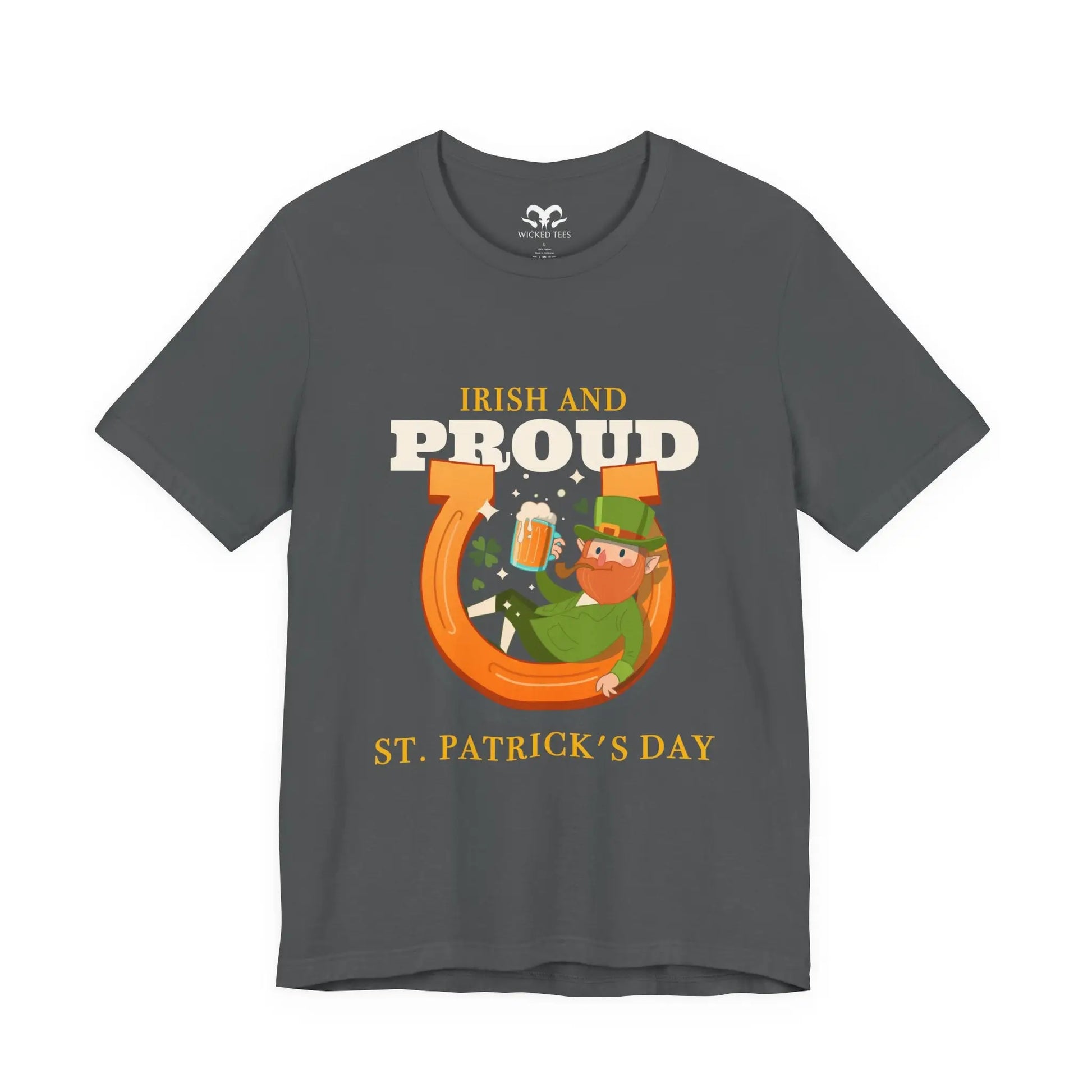 Irish And Proud Men's Tee - Wicked Tees