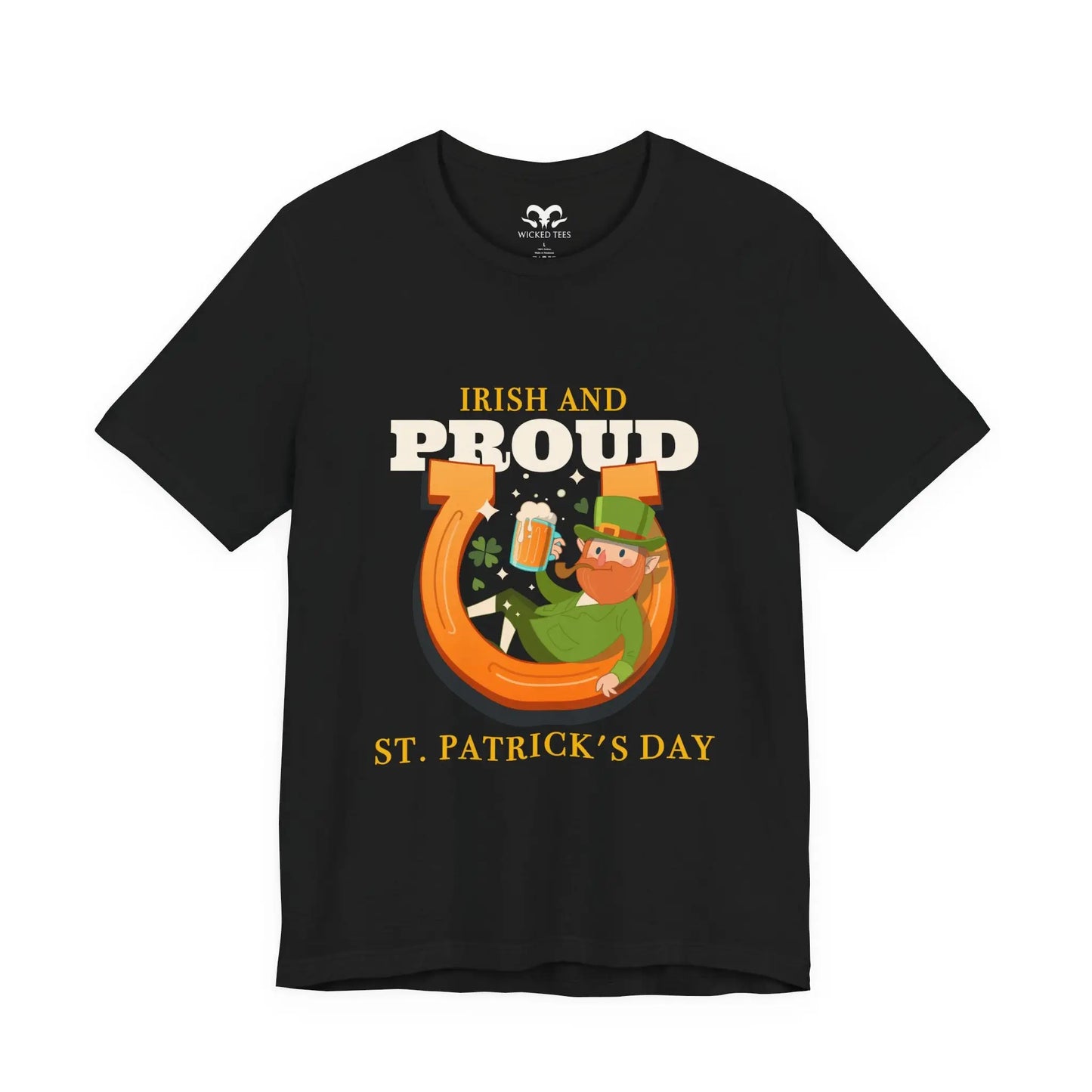 Irish And Proud Men's Tee - Wicked Tees