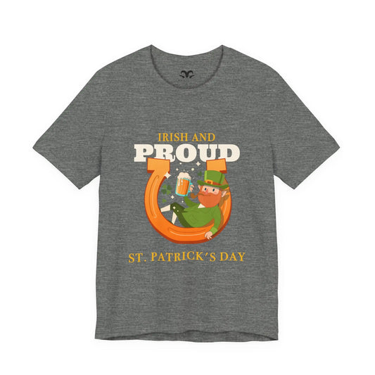 Irish And Proud Men's Tee - Wicked Tees